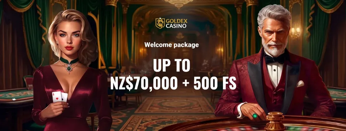 Goldex casino banner